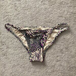 Victoria’s Secret animal print bikini bottoms size XS
